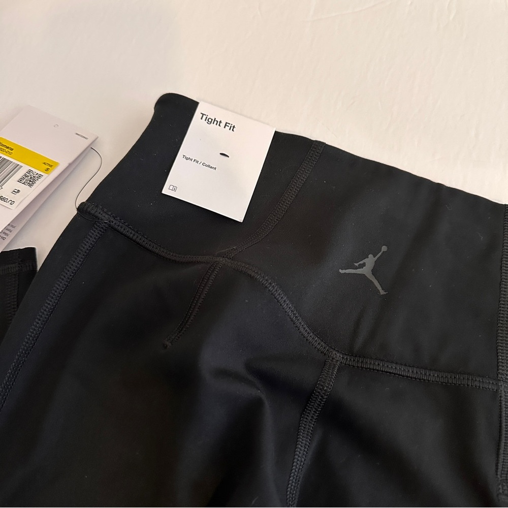 New Jordan Nike Dri-Fit Leggings Black Womens Small - Picture 4 of 5